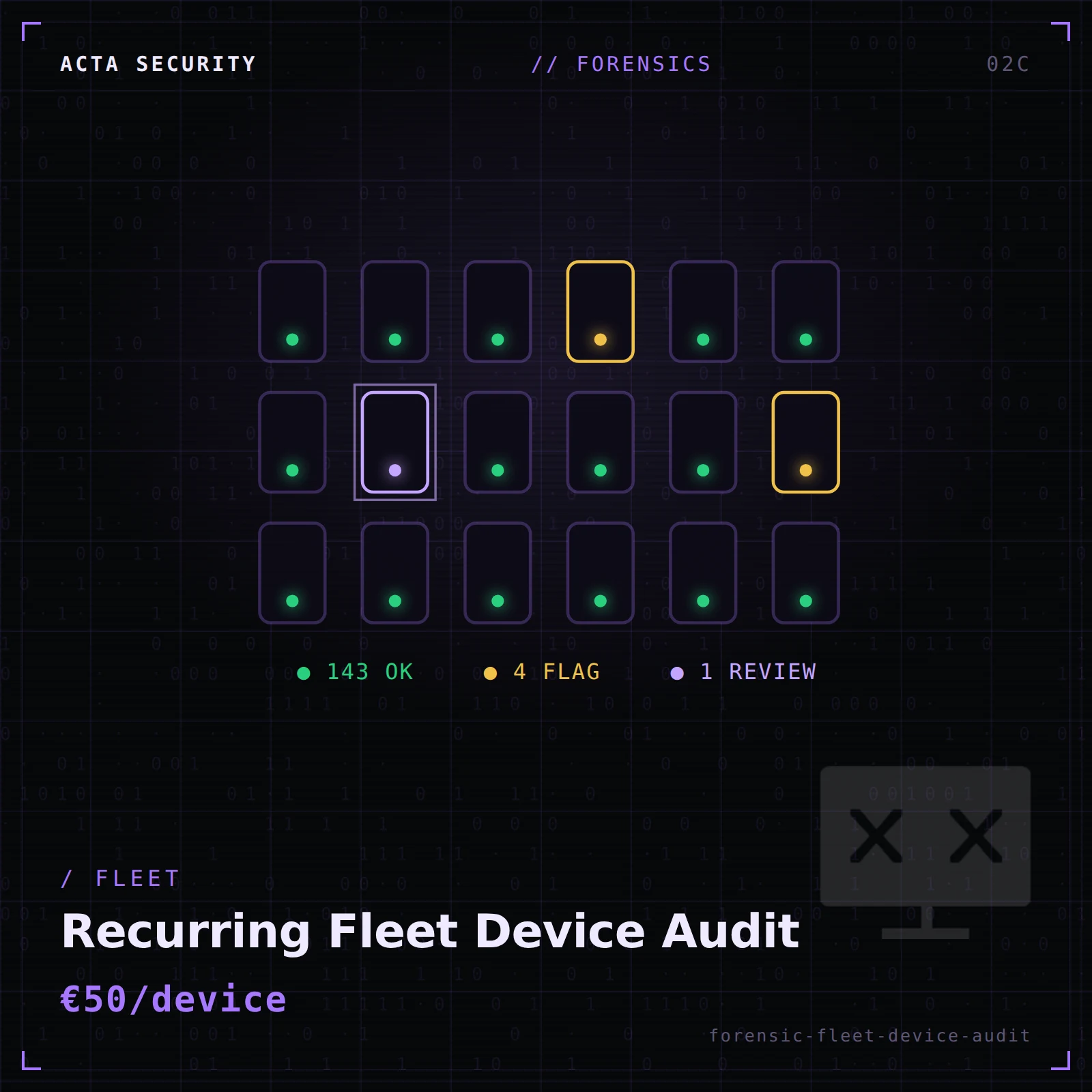 Recurring Fleet Device Audit